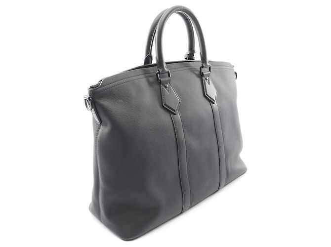 Borsa Tote Lockit 2 in 1 Louis Vuitton Nero - vista 2