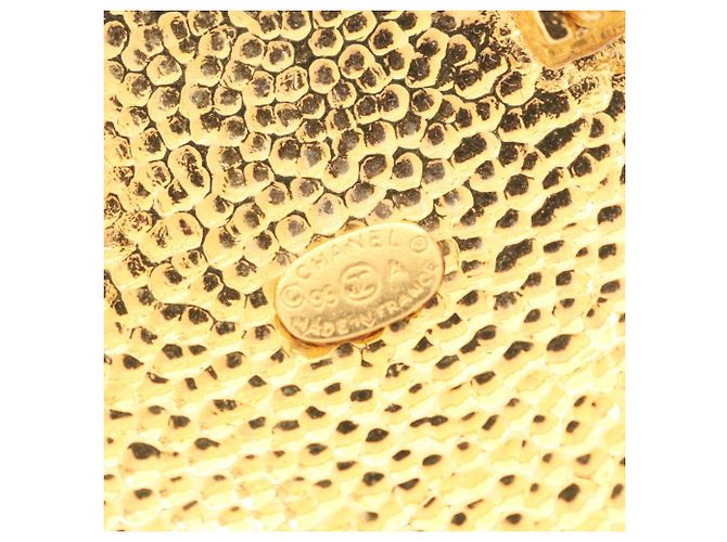 Spilla placcata in oro con il logo Coco di Chanel D'oro - vista 3