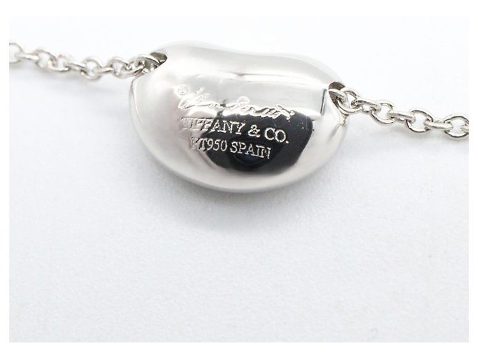 Collana in diamante Bean di Tiffany & Co. in platino Argento - vista 5