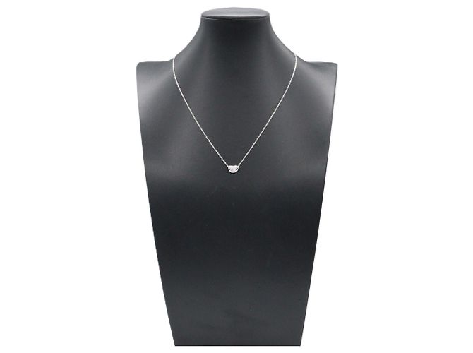 Collana in diamante Bean di Tiffany & Co. in platino Argento - vista 6