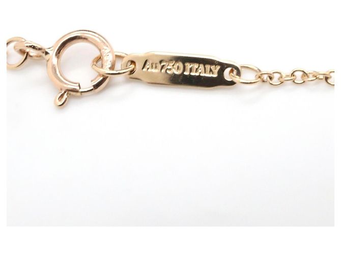 Collana Piccolo Diamante T Smile di Tiffany & Co. D'oro - vista 4