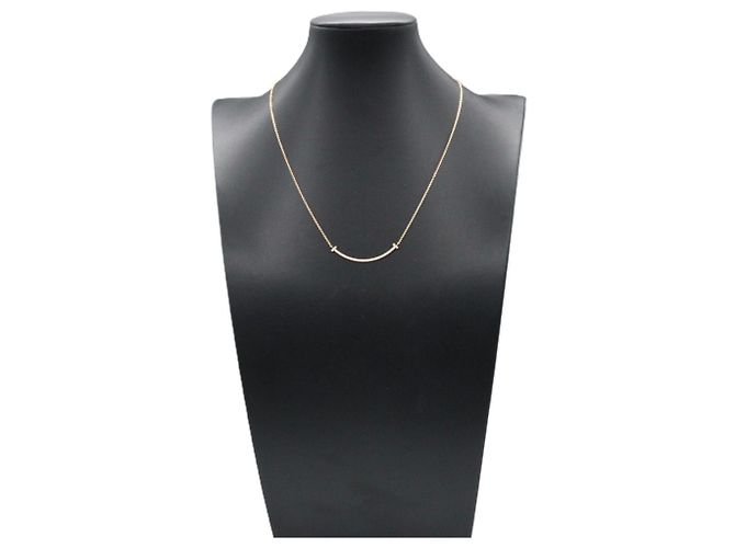 Collana Piccolo Diamante T Smile di Tiffany & Co. D'oro - vista 6