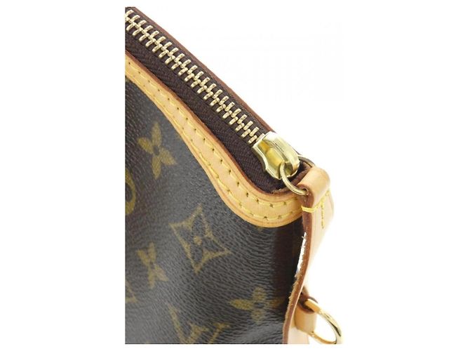 Louis Vuitton Monogram Lockit Handtasche Braun Monogramm - Ansicht 4