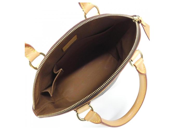 Louis Vuitton Monogram Lockit Handtasche Braun Monogramm - Ansicht 7