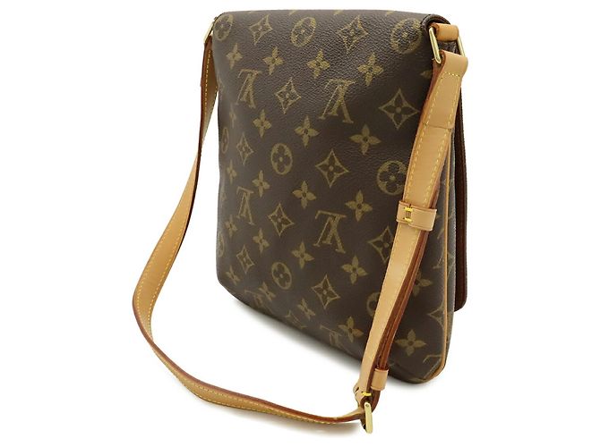 Borsa a Spalla Corto Musette Salsa Monogramma Louis Vuitton Marrone - vista 3