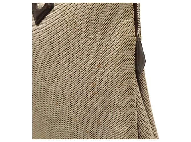 Borsa Tote Ybou MM di Hermès Marrone - vista 10
