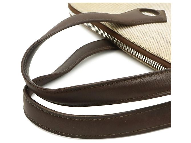 Borsa Tote Ybou MM di Hermès Marrone - vista 5