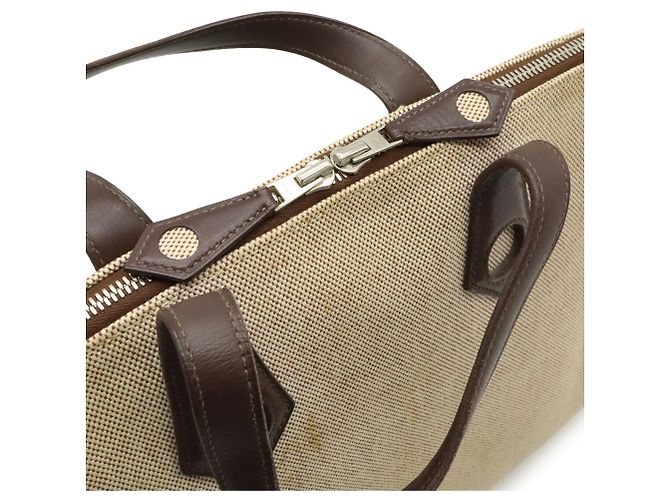 Borsa Tote Ybou MM di Hermès Marrone - vista 6