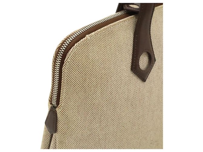 Borsa Tote Ybou MM di Hermès Marrone - vista 8