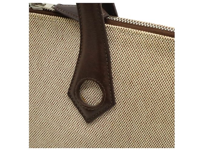Borsa Tote Ybou MM di Hermès Marrone - vista 9