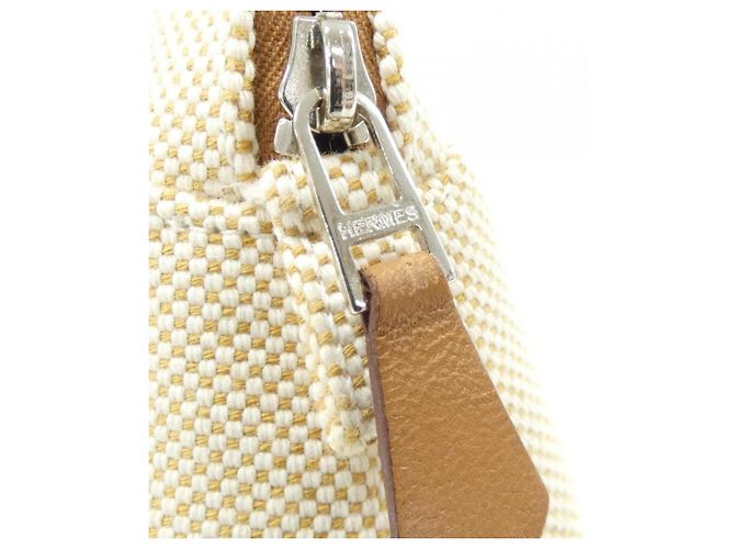Mini bolso Casaque Bolide de Hermès Beige Crudo - vista 4