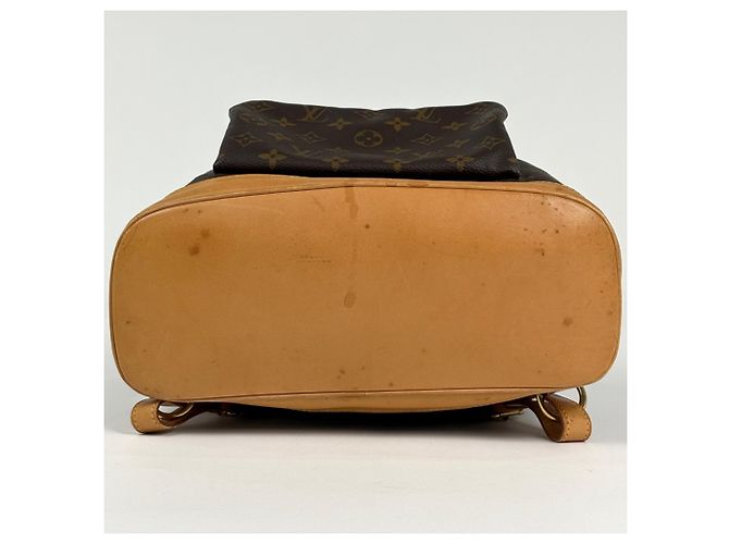 Zaino Montsouris GM Louis Vuitton Marrone - vista 3