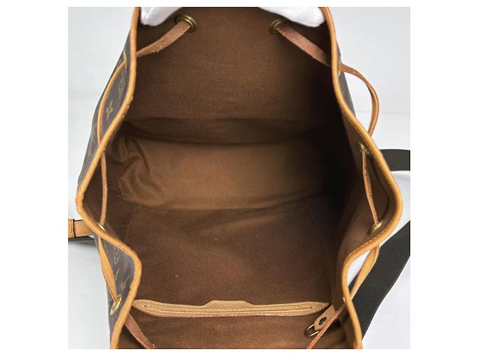 Zaino Montsouris GM Louis Vuitton Marrone - vista 7