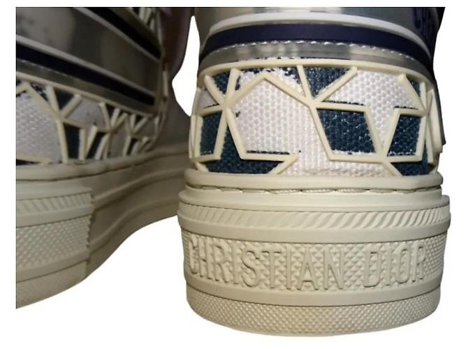 Sneakers con lacci Dior Walk'n Dior Star Bianco - vista 3