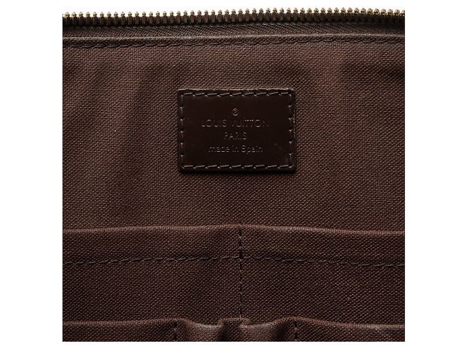 Louis Vuitton Damier Ebene Porte Documents Jour Bag Brown - view 8
