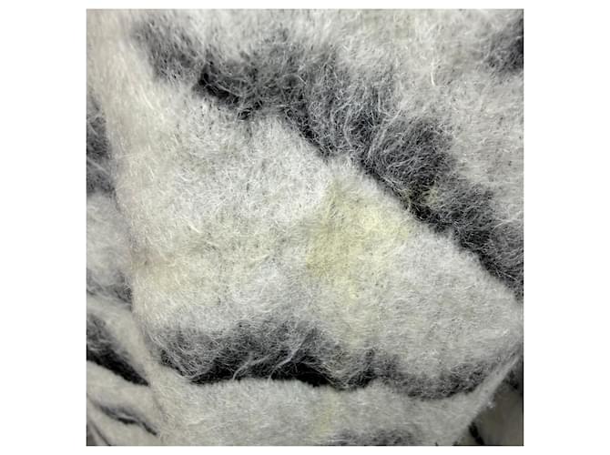 Zebra gestreifter Pullover aus Mohair mit Tierdruck von Givenchy - Ansicht 4