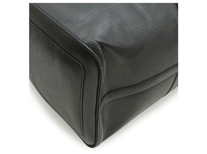 Borsa Boston Keepall 45 Epi di Louis Vuitton Nero - vista 3