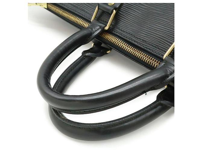 Borsa Boston Keepall 45 Epi di Louis Vuitton Nero - vista 5
