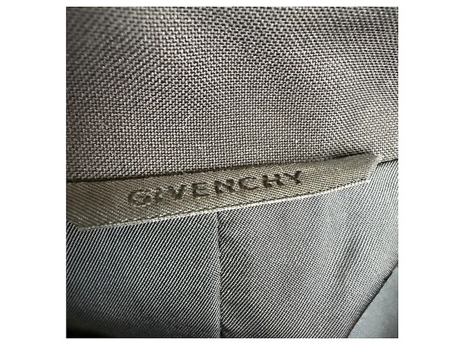 Casaco ajustado com recortes Givenchy em lã preta Preto - vista 4