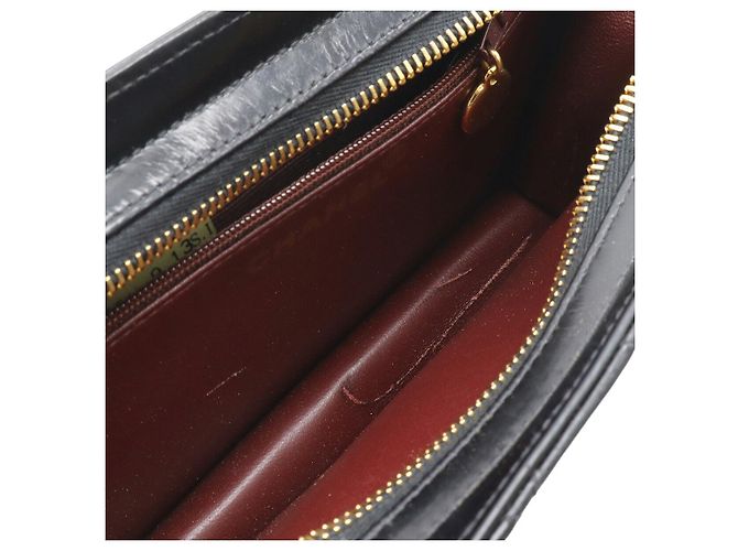 Pochette Matelassée Coco Mark in Pelle Chanel Nero - vista 6
