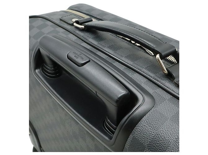 Borsa da viaggio pilota Damier Graphite Louis Vuitton Nero - vista 4