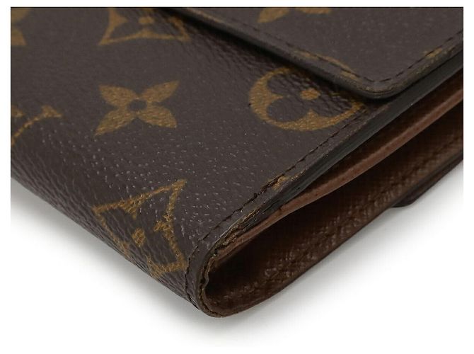 Portafoglio Bifold Elise Monogram Louis Vuitton Marrone - vista 3