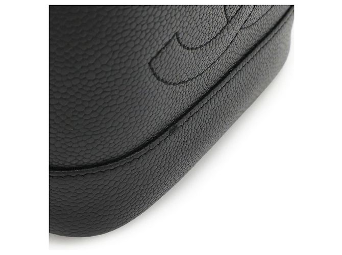 Bolsa Vanity de Couro Caviar Preta Chanel Preto - vista 4