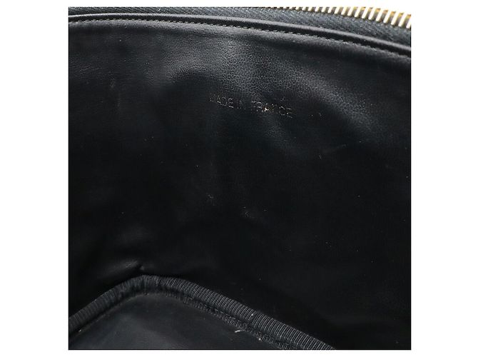 Bolsa Vanity de Couro Caviar Preta Chanel Preto - vista 7
