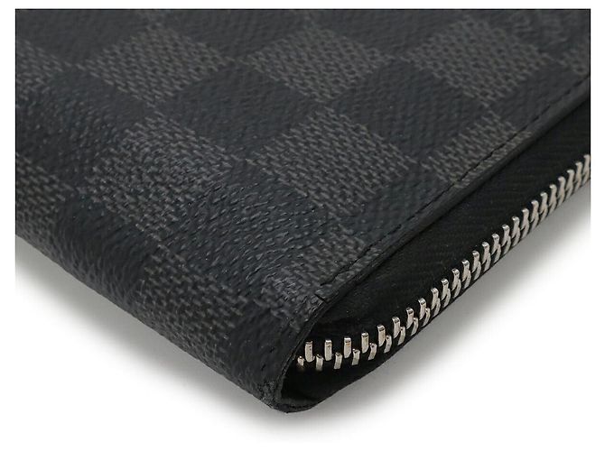 Portafoglio Zippy Damier Graphite Louis Vuitton Nero - vista 3