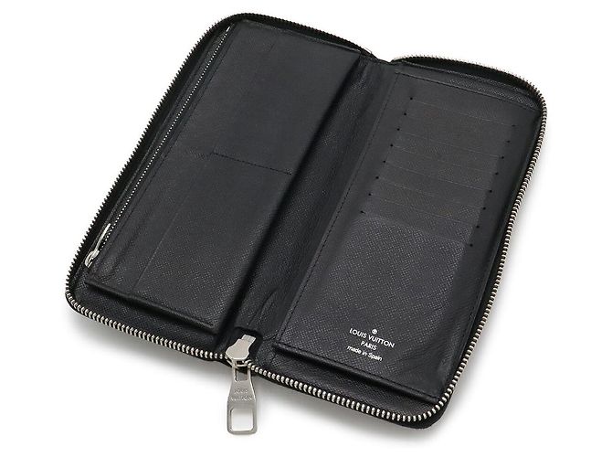 Portafoglio Zippy Damier Graphite Louis Vuitton Nero - vista 5