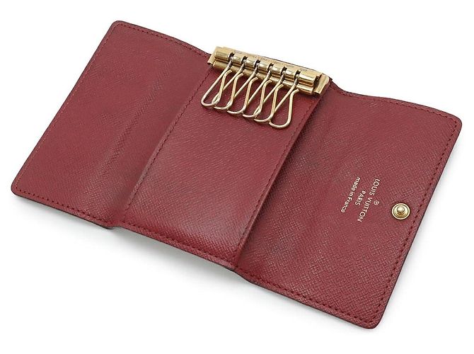 Portachiavi Monogram Louis Vuitton Rosa - vista 5