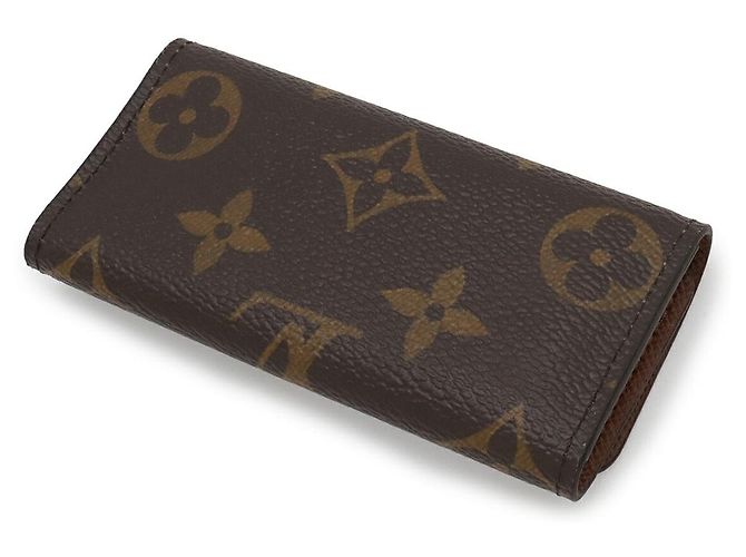 Portachiavi Multicles 4 Monogramma Louis Vuitton Marrone - vista 2