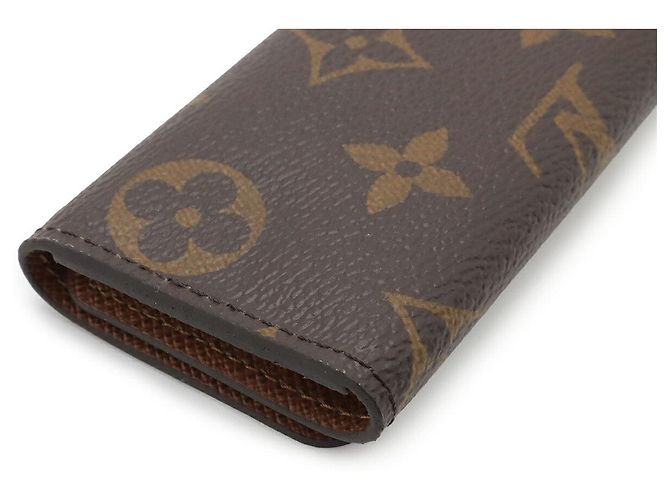 Portachiavi Multicles 4 Monogramma Louis Vuitton Marrone - vista 3