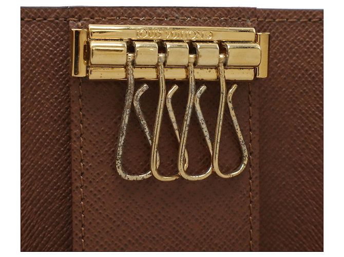 Portachiavi Multicles 4 Monogramma Louis Vuitton Marrone - vista 6