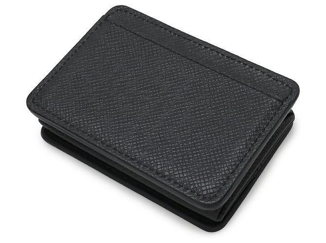 Portafoglio in pelle Taiga Louis Vuitton Nero - vista 2