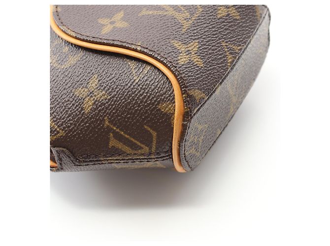 Pochette Mini Ellipse Monogram Louis Vuitton Marrone - vista 6