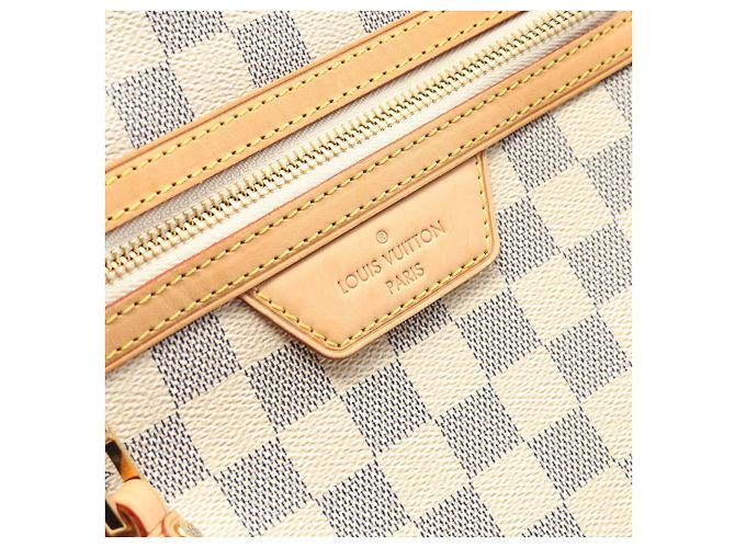 Borsa Evora MM Louis Vuitton in pelle PVC Bianco - vista 2
