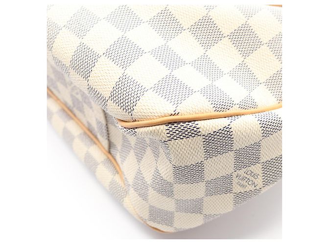 Borsa Evora MM Louis Vuitton in pelle PVC Bianco - vista 6