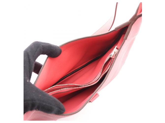 Borsa a spalla in pelle Trim 24 Duo Hermès Rosa - vista 5