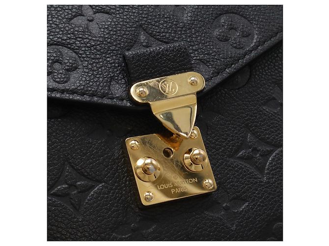 Borsa Pochette Metis MM in Monogram Empreinte Louis Vuitton Nero - vista 5