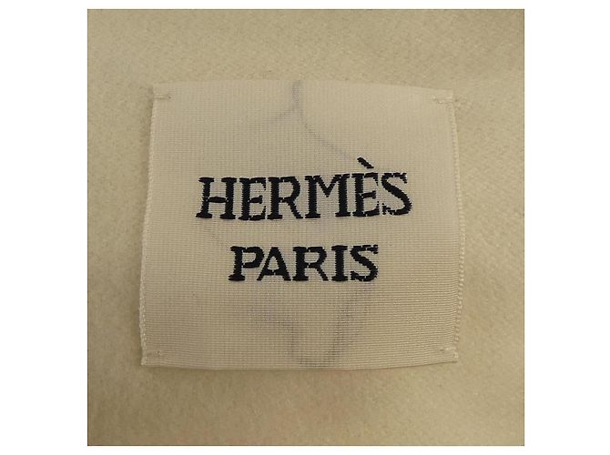 Giacca in cashmere Hermès 36 Bianco - vista 4