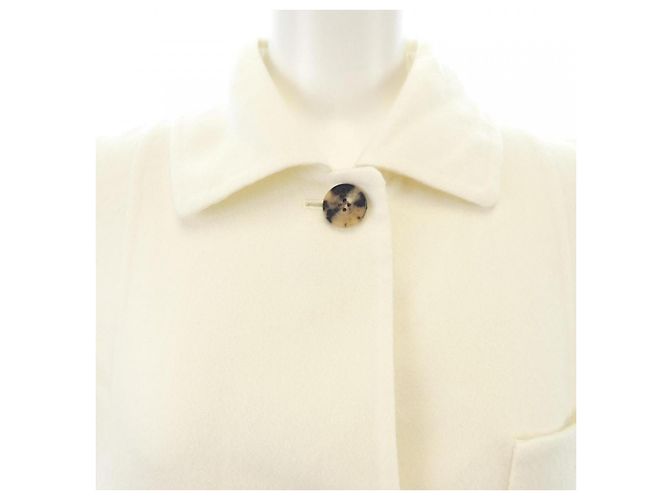 Giacca in cashmere Hermès 36 Bianco - vista 5