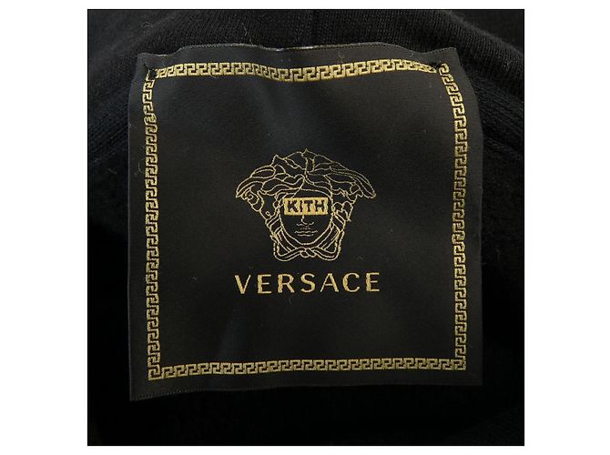 Sweat à capuche Versace Noir - vue 4