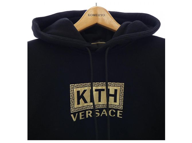 Sweat à capuche Versace Noir - vue 5