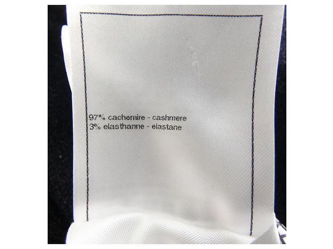 Chanel Kaschmirhosen Blau Marineblau - Ansicht 3