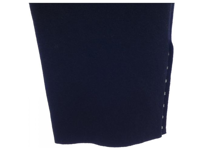 Chanel Kaschmirhosen Blau Marineblau - Ansicht 5