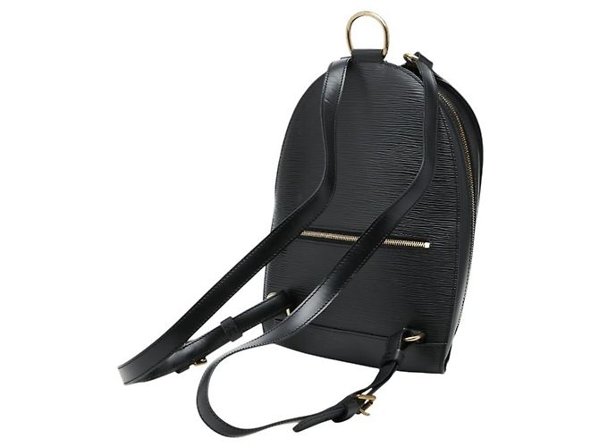 Mochila Mabillon Epi Louis Vuitton Negro - vista 2