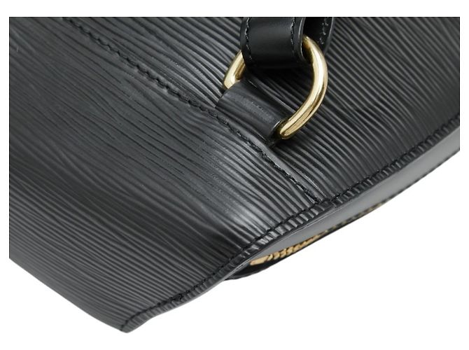 Mochila Mabillon Epi Louis Vuitton Negro - vista 6