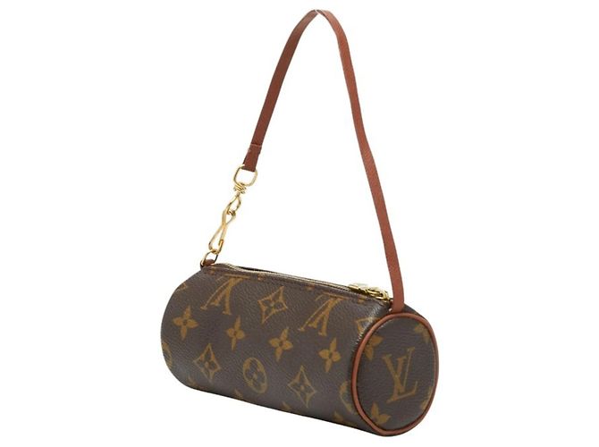 Set di borsa e pochette Mini Papillon Monogram Louis Vuitton Marrone - vista 2