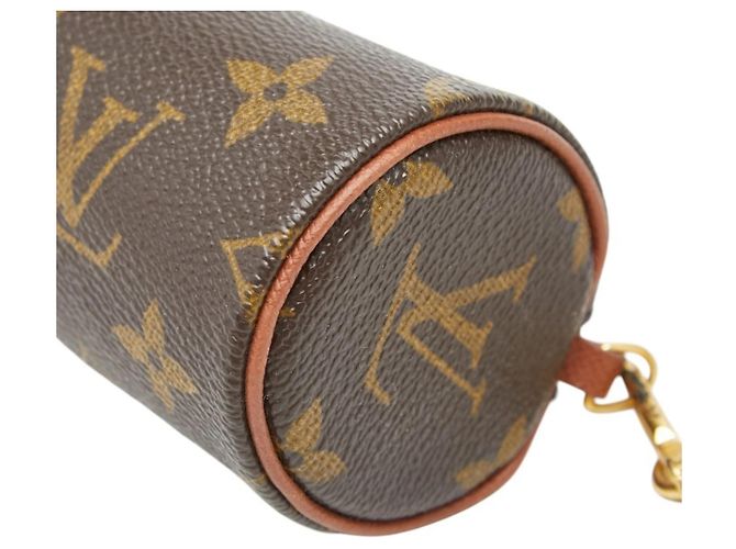 Set di borsa e pochette Mini Papillon Monogram Louis Vuitton Marrone - vista 4